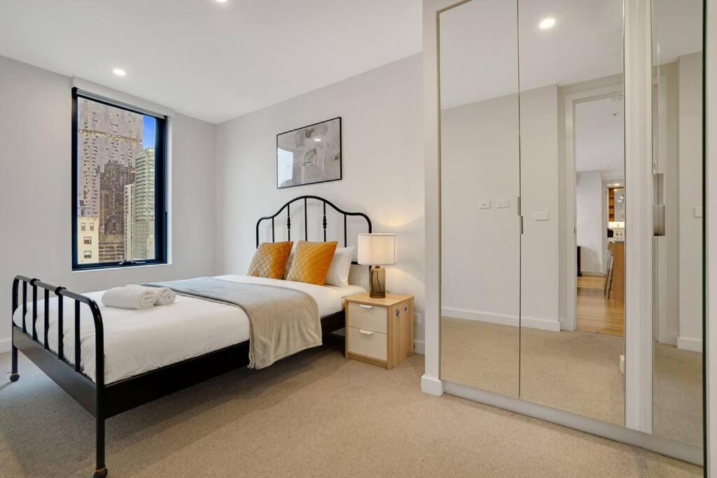 Appartement Bright 2B Apt Next To Flagstaff Garden Freeparking#Fg10 à Ville de Ville de Melbourne Extérieur photo